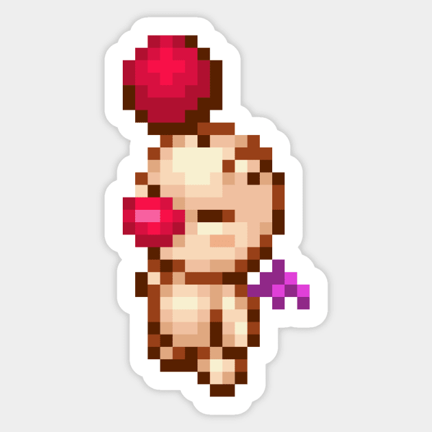 Moogle Sprite Sticker by SpriteGuy95